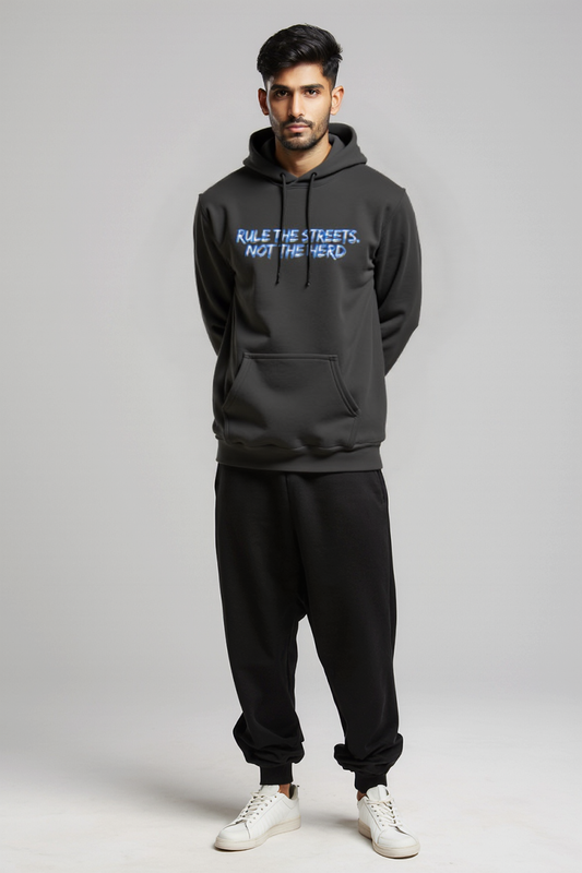 Men's Premium "BULL" Graphic Hoodie – Rule The Streets, Not The Herd | ShopHash